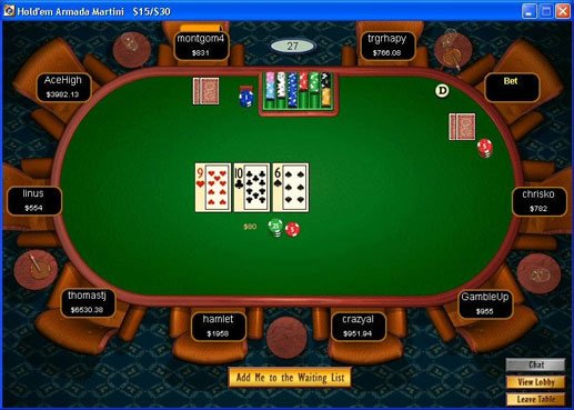 Pacifc Poker Review Screenshot